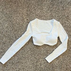 Aerie Offline Real Me Super Cropped Long Sleeve